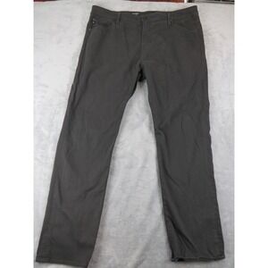 AG Everett Gray Pants Men 40x32 Slim Straight Stretch Chino Casual